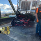 Image for article titled Nissan Altima Driver Survives Absurd Crash After Her Car Literally Folds Onto Itself Under A Big Rig